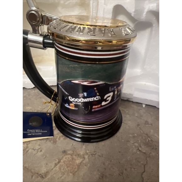 Dale Earnhardt #3 The Franklin Mint Eyes on the Prize Collector Tankard - Picture 5 of 7